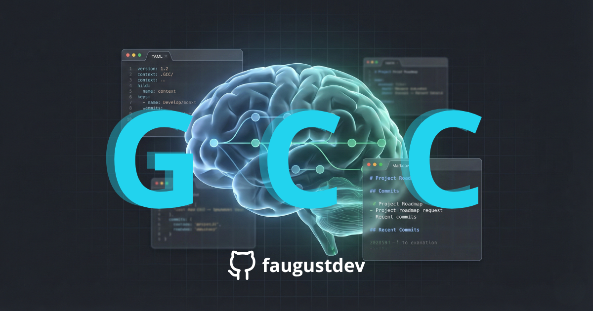 GCC — Git Context Controller | Structured Memory for LLM Agents